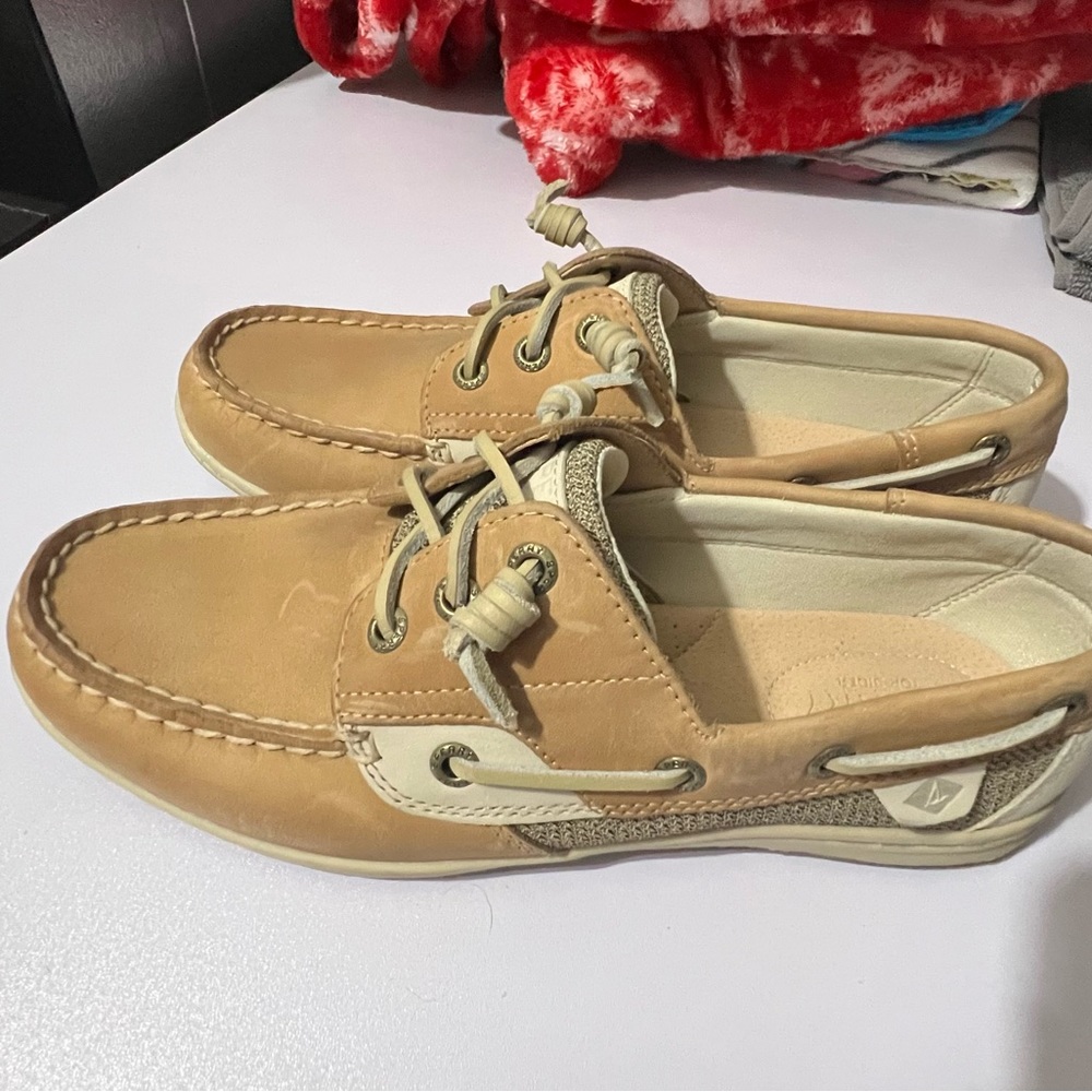 Women Sperry slip ons size 8.5